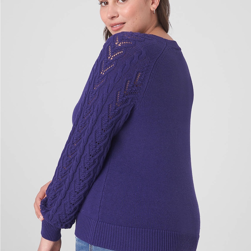 Lane Bryant Women's Sweater in Cobalt  Blue